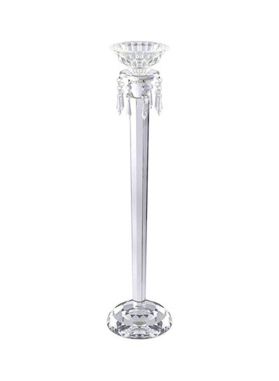 Buy Modern Style Candle Holder Clear 78x15cm in UAE