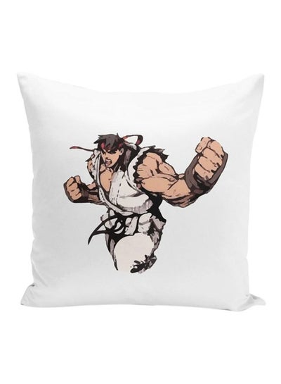 اشتري Yu Street Fighter Throw Pillow With Stuffing متعدد الألوان 16x16 بوصة في الامارات