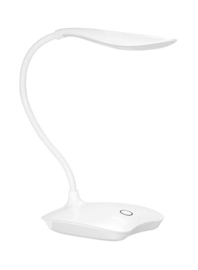 اشتري LED USB Rechargeable Eye-Protection Desk Lamp White في مصر