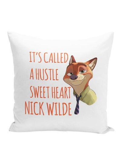 اشتري Nick Wilde Quote Zootopia Throw Pillow With Stuffing متعدد الألوان 16x16 بوصة في الامارات