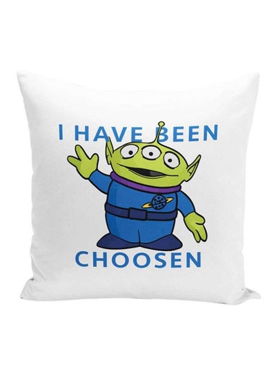 Buy Toy Story Alien Throw Pillow With Stuffing Multicolour 16x16inch in UAE