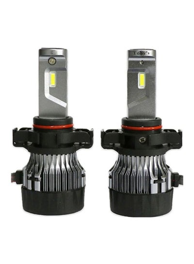 Buy 2-Piece T2 Mini LED Car Headlight Set in UAE