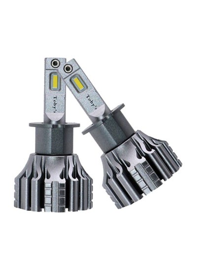 Buy 2-Piece T2 Pro H3 LED Headlight in UAE