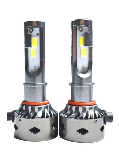 Buy 2-Piece H4 Headlight LED Bulb Kit - V63-9005 in Saudi Arabia