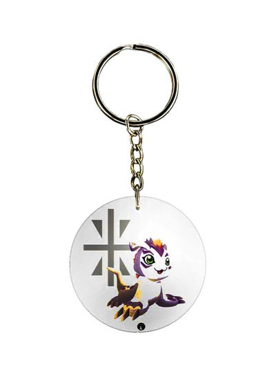 Buy Anime Digimon Printed Plastic Key Chain in Saudi Arabia