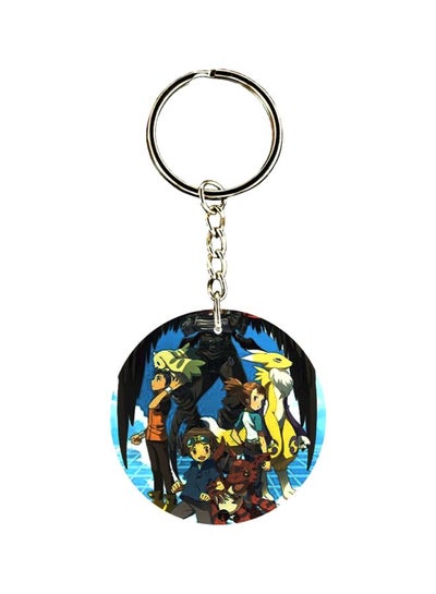 Buy Anime Digimon Printed Plastic Key Chain in Saudi Arabia