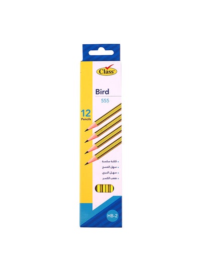 Buy Packet Of 12 Pencils- Hb2 Multicolour in Saudi Arabia