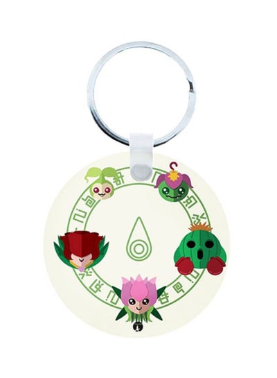 Buy Digimon Anime Wooden Keychain in Saudi Arabia