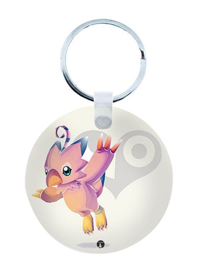 Buy Digimon Anime Wooden Keychain in Saudi Arabia