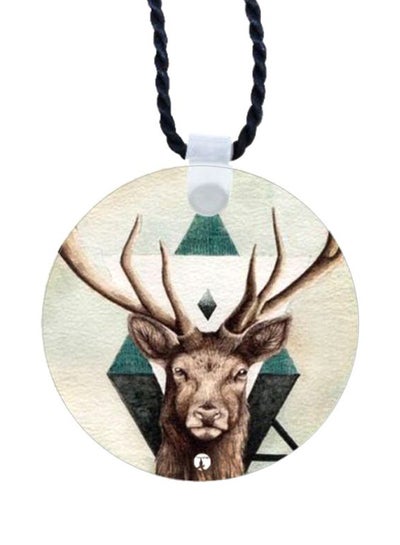 Buy Deer Printed Car Mirror Pendant in Saudi Arabia