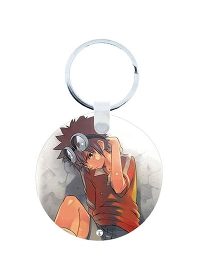 Buy Digimon Anime Wooden Keychain in Saudi Arabia