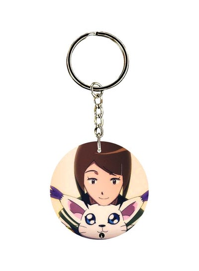 Buy Anime Digimon Printed Keychain in Saudi Arabia