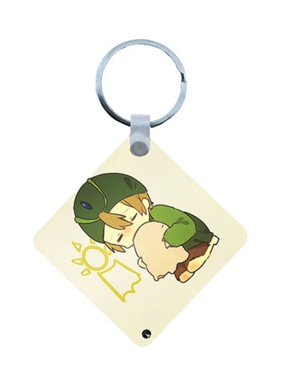 Buy Digimon Anime Wooden Keychain in Saudi Arabia