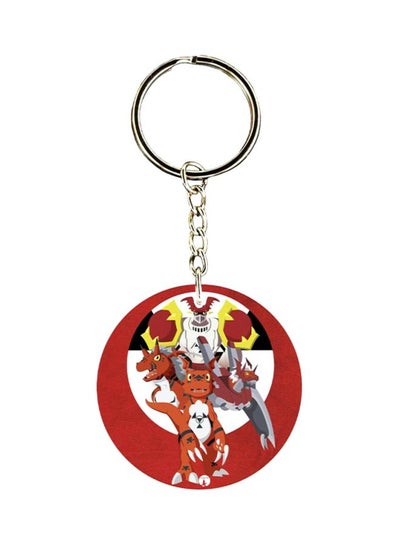 Buy Anime Digimon Printed Keychain in Saudi Arabia