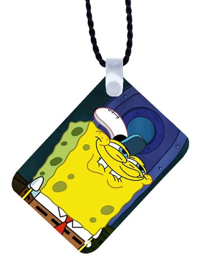 Buy Spongebob Printed Car Mirror Pendant in Saudi Arabia