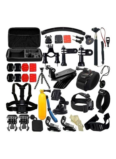 Buy 50-Piece Camera Accessories Kit For GoPro Hero 4/3/2/1 Multicolour in Egypt