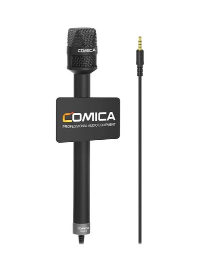 Buy HRM-S Handheld Cardioid Condenser Microphone LU-D8120 Black in UAE