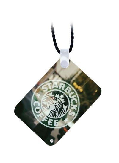 Buy Starbucks Printed Car Mirror Pendant in Saudi Arabia