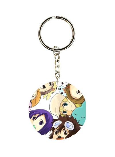 Buy Anime Digimon Printed Keychain in Saudi Arabia