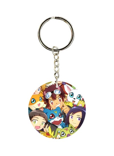 Buy Anime Digimon Printed Keychain in Saudi Arabia