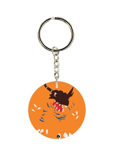 Buy Digimon Anime Printed Keychain in Saudi Arabia