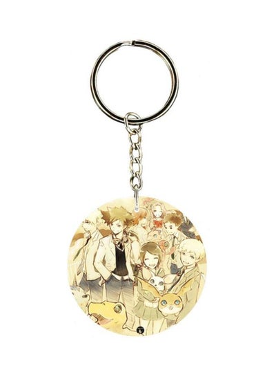 Buy Digimon Anime Printed Keychain in Saudi Arabia