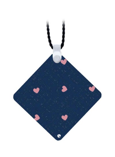 Buy Heart Printed Car Mirror Pendant in Saudi Arabia