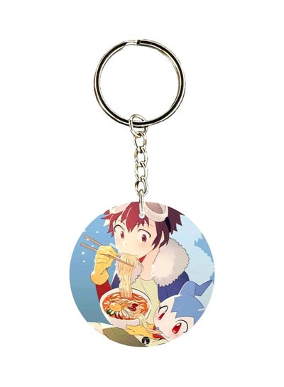 Buy Anime Digimon Printed Keychain in Saudi Arabia