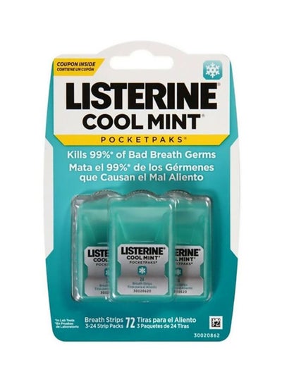 Buy Pack Of 3 Cool Mint Pocketpaks Breath Strips in Saudi Arabia