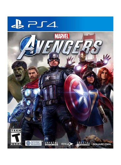 Buy Marvel Avengers (Intl Version) - Adventure - PlayStation 4 (PS4) in Egypt