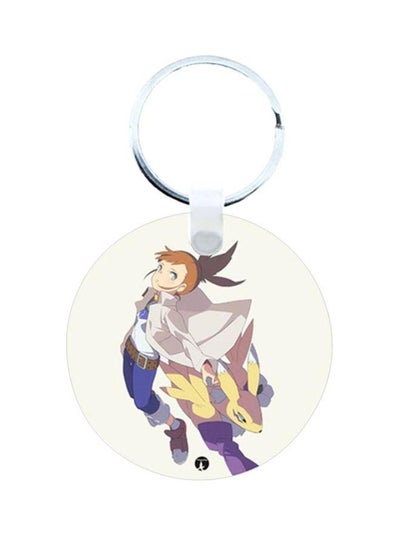 Buy Digimon Anime Wooden Keychain in Saudi Arabia