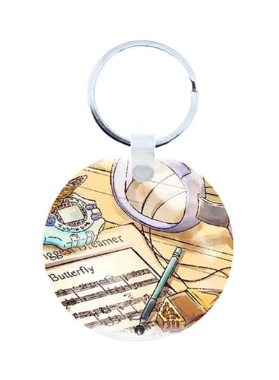 Buy Digimon Anime Printed Keychain in Saudi Arabia