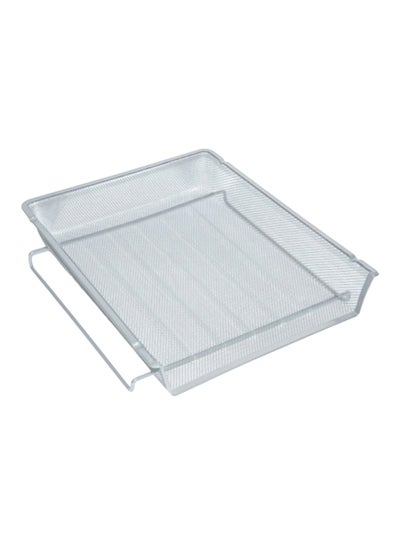 Buy Wire Mesh Office Tray Silver in UAE