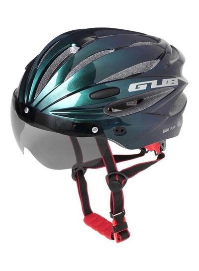 Buy K80 Plus Cycling Helmet With Detachable  Magnetic Goggles 29x17x23cm in Saudi Arabia