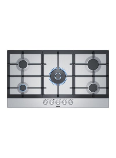 اشتري 5-Burner Built-In Gas Hob EC9B5QO90M Silver/Black في الامارات