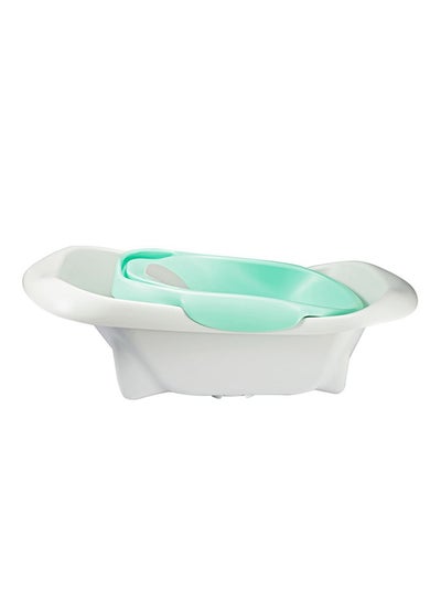 Buy 2-Piece, 4 In 1 Warming Comfort Infant To Toddler Bathtub Set in UAE