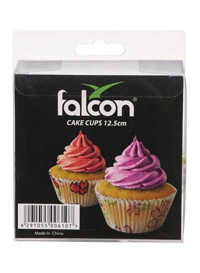 Buy Cake Cup Cases White 12.5centimeter in UAE