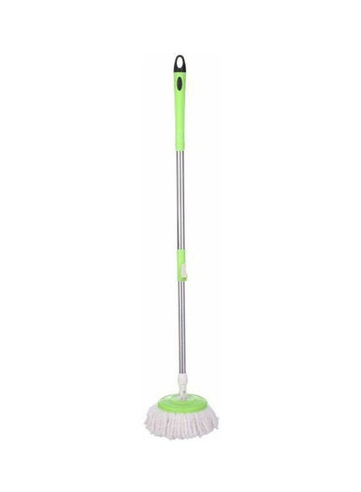 Buy Round Floor Cleaning Mop Green/silver 0cm in Egypt