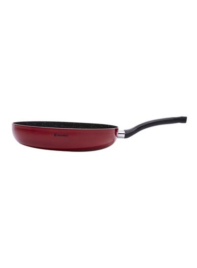 Buy Bellini Aluminium Non-Stick Fry Pan Red/Black 28cm in UAE