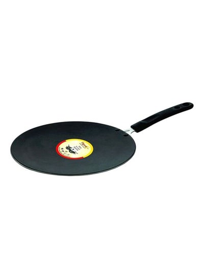 Buy Non-Stick Flat Tawa Black 26cm in Saudi Arabia