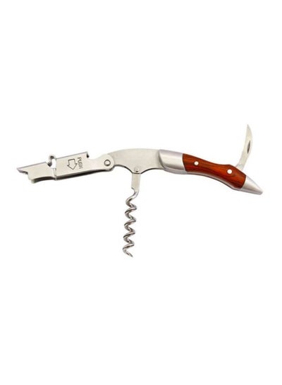 Buy Sommelier Corkscrew Bottle Opener Brown/Silver in UAE