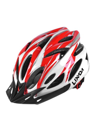 Buy Bicycle Helmet With Visor 27x15x25cm in Saudi Arabia