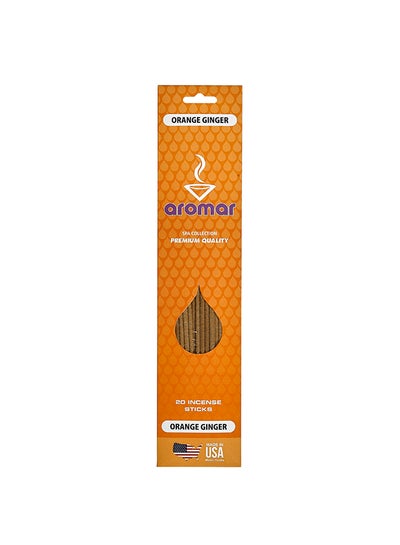 Buy Orange Ginger Incense 20 Stick Brown in UAE