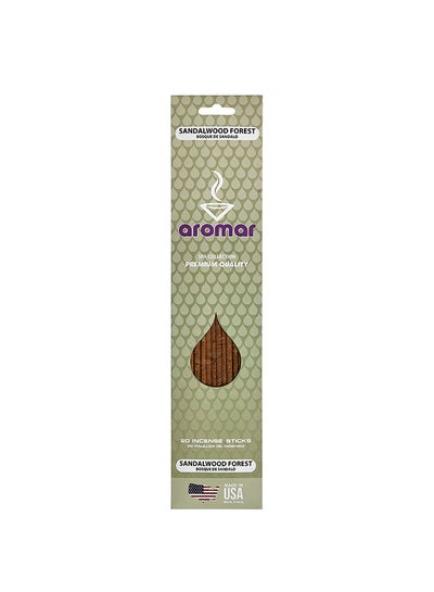 اشتري Sandalwood Forest Incense 20 Stick بني في الامارات