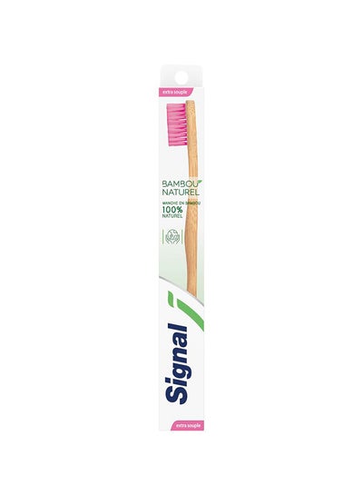 Buy Toothbrush Natural Bamboo Extra Soft in UAE