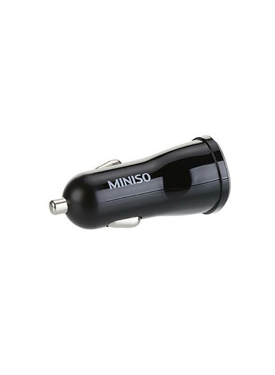 Buy Double Usb Output Car Charger With Led White in Egypt