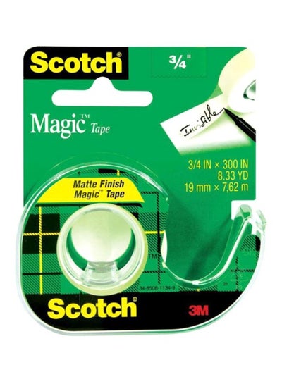 Buy Scotch Magic Tape With Dispenser Clear in Saudi Arabia