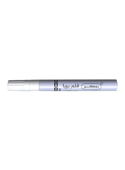 Buy Round Tip Graphic Erasable Marker Grey in Saudi Arabia