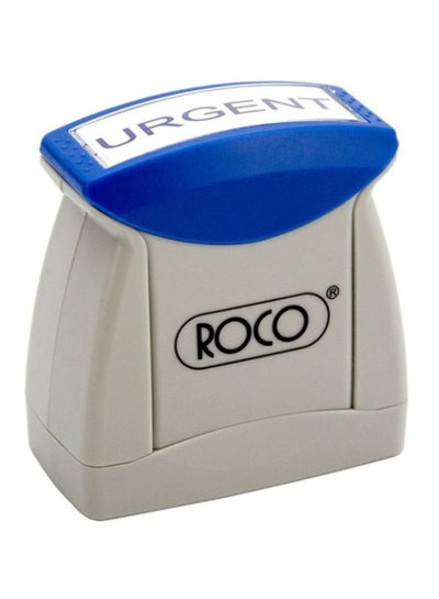 Buy Self Inking Stamp White/Blue in Saudi Arabia