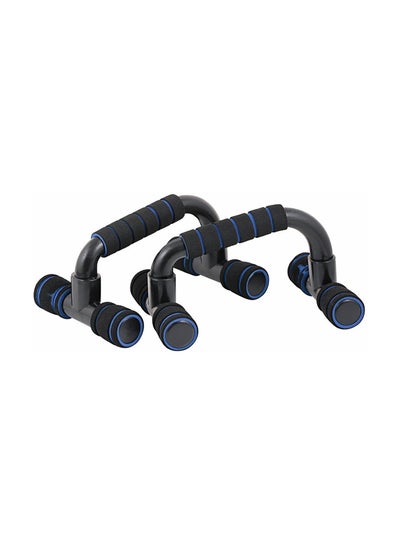 اشتري 2-Piece Push up Stand set Black Blue 23 x 8 x 115سم في مصر